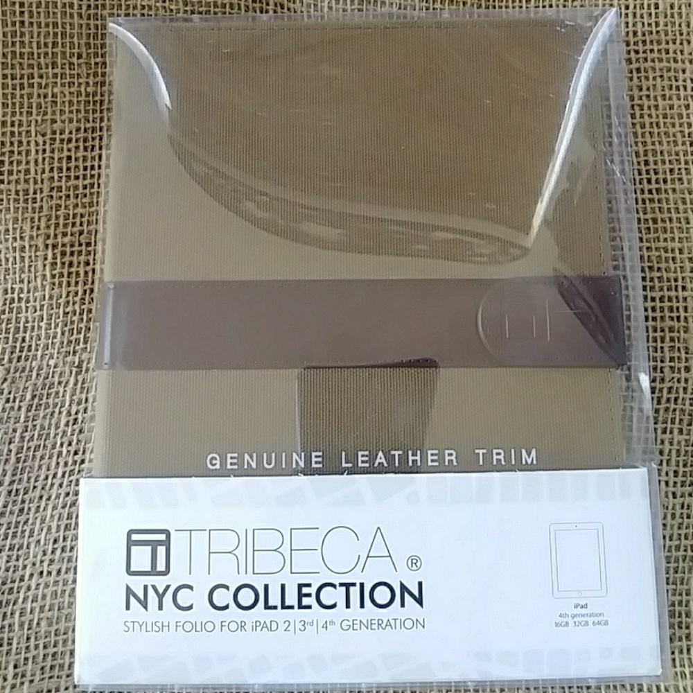TRIBECA NYC COLLECTION Stylish Folio iPad .